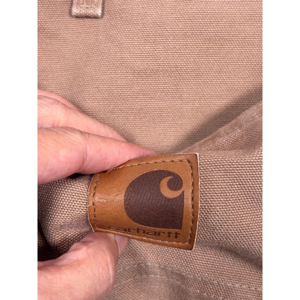 VTG Y2K Carhartt Carpenter Shorts Mens 40 Brown Desert B25 SDL Duck Canvas Work